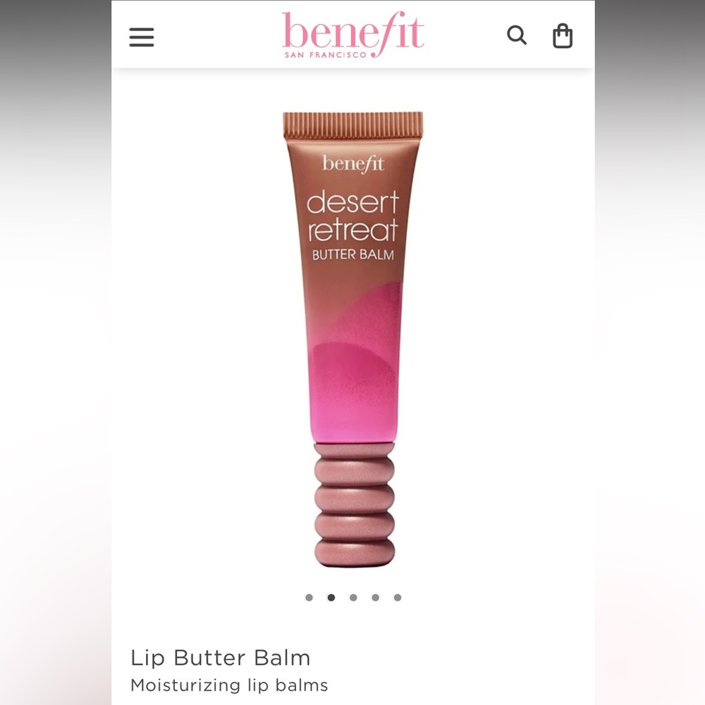 Benefit BUTTER BALM moisturizing lip balm
